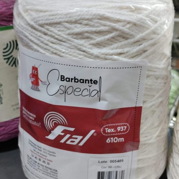 Barbante Especial Fial 610 m Cru